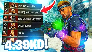 1v6 vs High K/D Tryhard Party.. 😳 (COD BO4) - Black Ops 4 2022