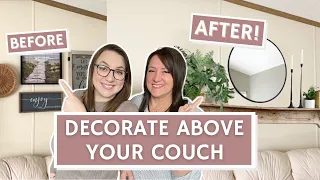 How To Decorate Above Your Sofa | Design Dilemma