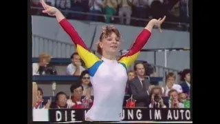 Daniela Silivas (ROM) - Worlds 1989 - Balance Beam Final