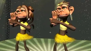 monkeys singing happy birthday