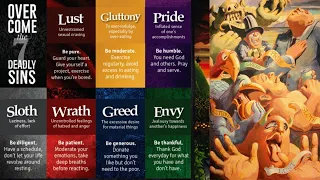 How to Ward off the 7 Deadly Sins with the 7 Lively Virtues