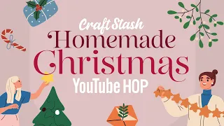 Flip Top Gift Box | @CraftStashcoukTV Homemade Christmas YouTube Hop!