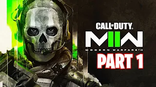 Call of Duty MW2 Campaign Gameplay Walkthrough, Part 1! (COD Modern Warfare 2)