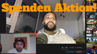 Spenden Aktion in Wien | George Kofi Reaction