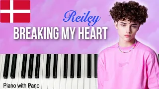 Reiley - Breaking My Heart | Denmark 🇩🇰 | Piano Cover | Eurovision 2023