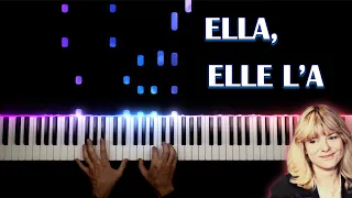 France Gall - Ella, elle l'a - Piano (Version Instrumentale)