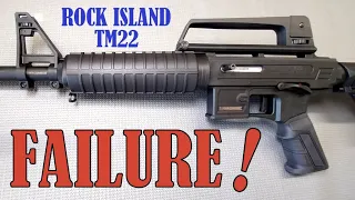 Rock Island TM-22 Feather Lite Rifle Review = FAILURE!