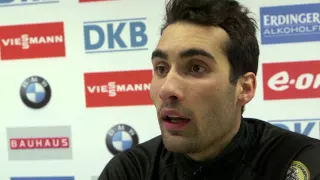 Martin Fourcade Back on the Podium