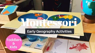 Montessori Geography Activities for Toddlers and Kids|Geography Activities for Toddlers and Kids