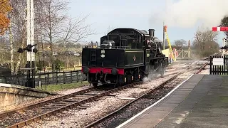 Some lineside and platform video on the K&ESR 2/12/23