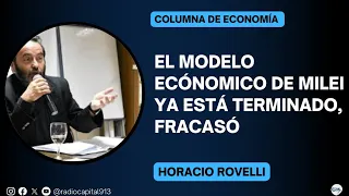 Columna de Economía | Horacio Rovelli: "Si se va caputo se termina el gobierno de Milei"