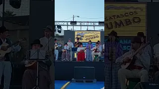 Prueba de sonido en la noche Canaria, de las fiestas del Carmen en la Isleta (2022).