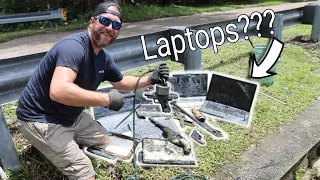 Magnet Fishing Gone Crazy - 6 Guns, Laptops, and More!