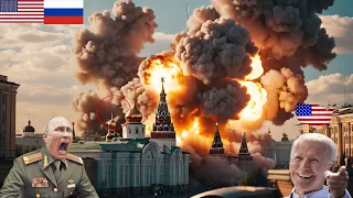 THE END FOR RUSSIA! US ATACMS Missile Attacks Destroy Russian City Center - Arma 3