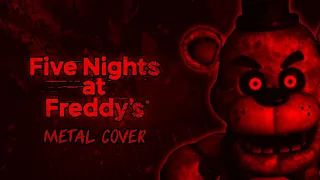 The Living Tombstone - Five Nights at Freddy's 1 Song - (Metal Cover by @freddypadillamusic)