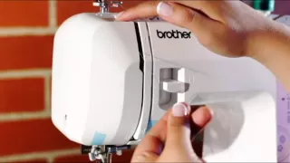 Como enhebrar una maquina de coser Brother