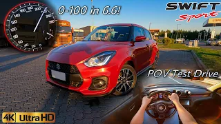 Suzuki Swift Sport Turbo (ZC33S)Modified Stage 1 | Top Speed, 0 - 100, Acceleration | POV Test Drive