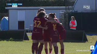 Como-Roma 0-1 | Decide il tap-in di Andressa | Serie A Femminile TIM 2022/23