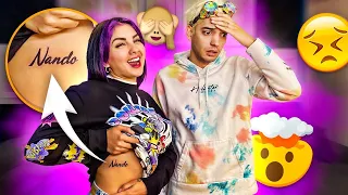 ¡LILA SE TATÚA LA CARA DE SU EX NOVIO NANDO! - Coloridas ft. Yolo Aventuras