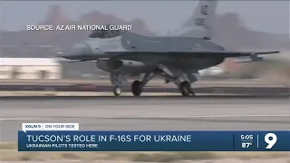 Tucson likely played role in F-16 training for Ukraine