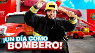 BOMBERO por un día ¿Cuánto DINERO GANAN?👨‍🚒 🚒