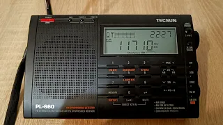 Tecsun PL-660 Music 4 Joy 11710 kHz 19:25 UTC 3.10.2023