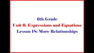 6 6 18 Illustrative Mathematics Grade 6 Unit 6 Lesson 18 Morgan