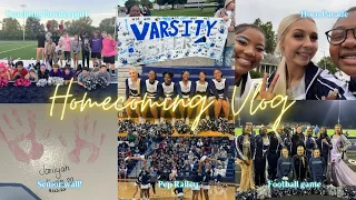 Senior Homecoming Game Vlog 2022 | Pep Rally, Football Game, Parade￼, etc.