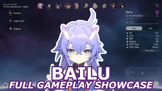 Bailu Gameplay Showcase: Character Skill, Ultimate and All Animations | Honkai: Star Rail