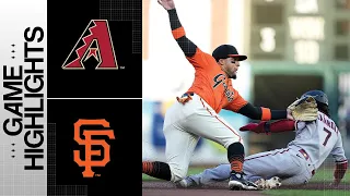 D-backs vs. Giants Game Highlights (6/23/23) | MLB Highlights