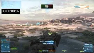 1 IN A MILLION - Tank vs Air Shot (Sleeparts) - Battlefield 3