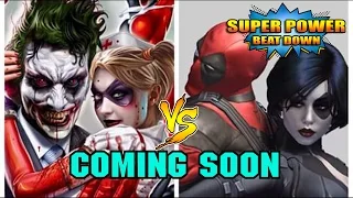 THE FIRST 2 on 2 BEATDOWN!!! (The Joker and Harley Quinn vs Deadpool and Domino)