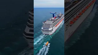 Carnival conquest 🛳️ #shorts #viral #carnivalcruise #ship #cruiselife #miami