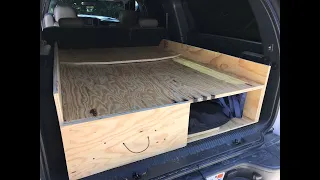 OldGuyDIY $200 8 Hour NBS Suburban Overlanding Bed Platform Drawers Stove Storage Camping $6 Slides