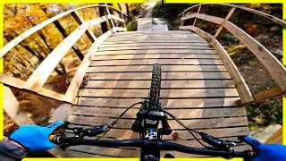 These Wood Features Are The Easy Parts Of This Bike Park| Mountain Creek Bike Park NJ