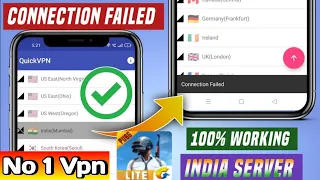 Quick vpn connection failed problem solve | pubg lite best vpn | how to solve quick vpn problem