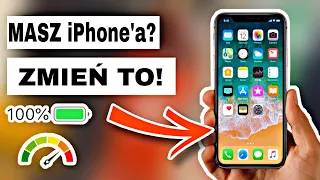 Masz iPhone? Zmień te ustawienia! ✅️ Lepsza wydajność i bateria! Poradnik