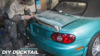 DIY Custom Ducktail Spoiler