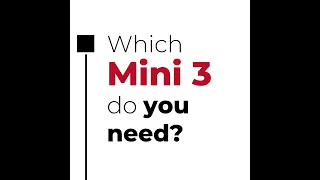 Which Mini 3 meter do you need?