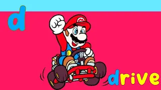 Mario Bros Phonics Song | Kidzstation