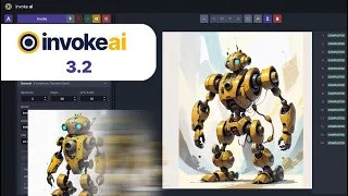 InvokeAI 3.2 Release - Queue Manager, Image Prompts, and more...