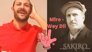 🇨🇦 CANADA REACTS to Dengbêj Şakiro - Mîro - Wey Dil (Vers. 2) Reaction!!