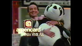 Tanda publicitaria canal 13 argentina (julio 1990)