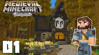 Medieval Minecraft Modpack - A NEW ADVENTURE!!! - Ep.1 [Minecraft Survival Lets Play]