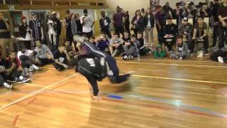 FSTV l King of the BBoys 6 l 2v2 l Top 16   UTX vs B-Girl Eddie & B-Girl Terra