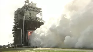 RS-25 Engines Powered to Highest Level Ever During Stennis Test