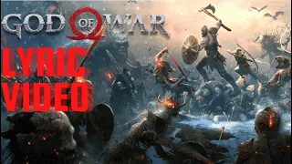 God Of War main theme lyric video| Icelandic/English lyrics