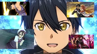 Kirito’s Star burst stream to Final Kirito Sword art online Unleash Blading