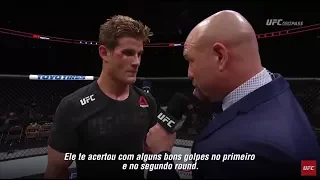 UFC Austin: Entrevista no octógono com Sage Northcutt