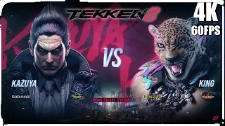 Tekken 8 Kazuya vs King #tekken8 #gaming #games #tekken